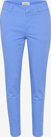 Coupe slim Pantalon 'Soffys' Part Two en bleu : devant