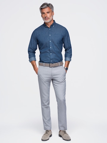 Ombre - Ajuste regular Camisa en azul