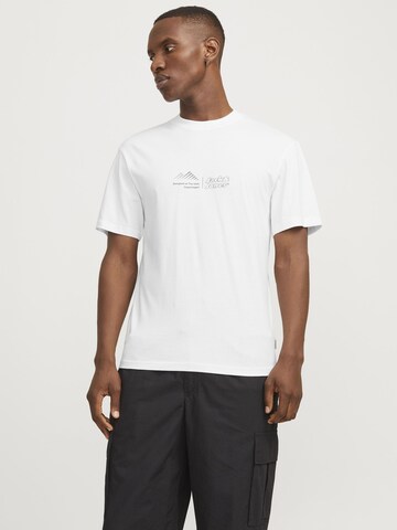 Maglietta 'JCOLima' di JACK & JONES in bianco: frontale