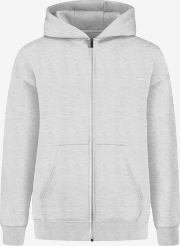 Smilodox Sweatvest in Grijs: voorkant