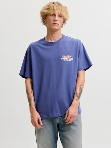 JACK & JONES Футболка 'JORRANDOM' в Лиловый: спереди