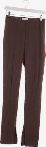 Anine Bing Pants in S in Brown: front