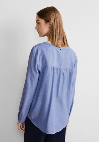 STREET ONE Bluse in Blau