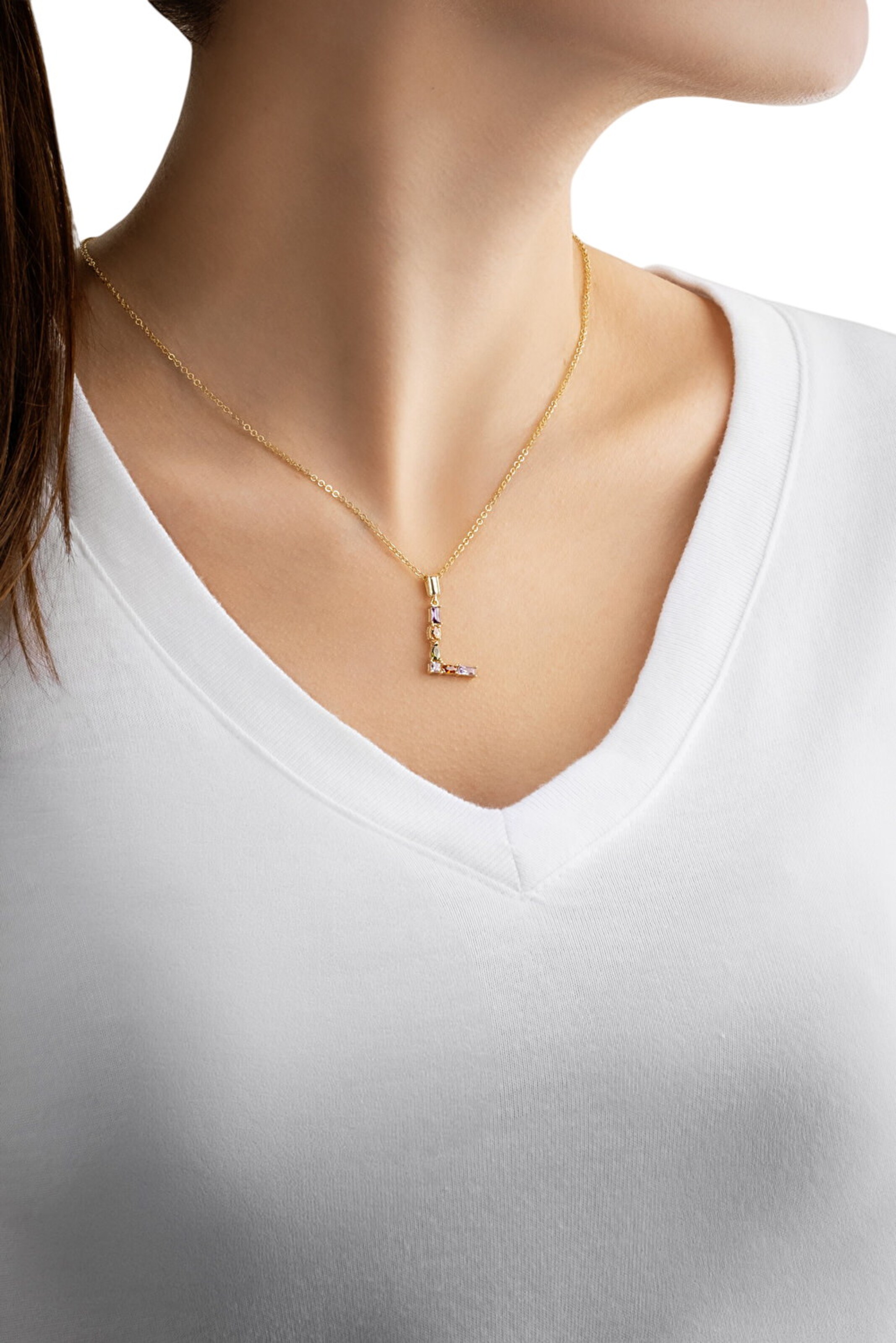 So Chic Necklace in Gold: front