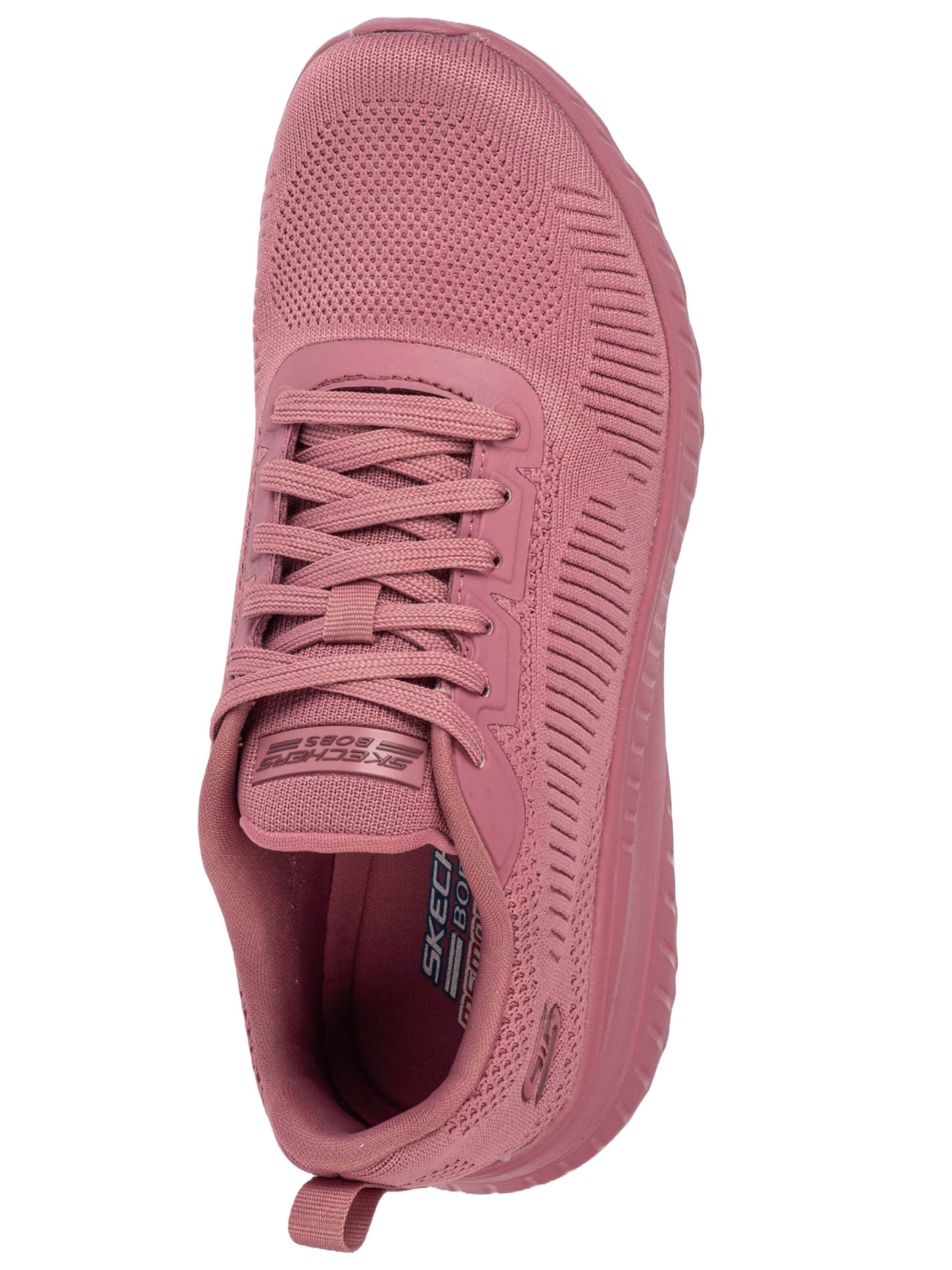 SKECHERS Sneakers laag 'Skechers Bobs Squad Chaos - Face Off' in Roze
