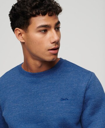 Superdry Sweatshirt 'Essential' in Blue