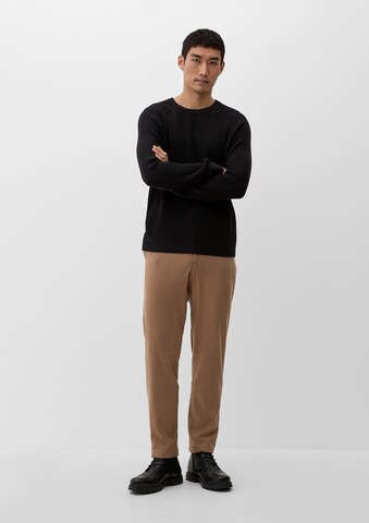 s.Oliver BLACK LABEL Slimfit Broek in Bruin
