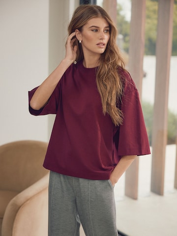 Next - Camiseta 'N. Premium' en rojo