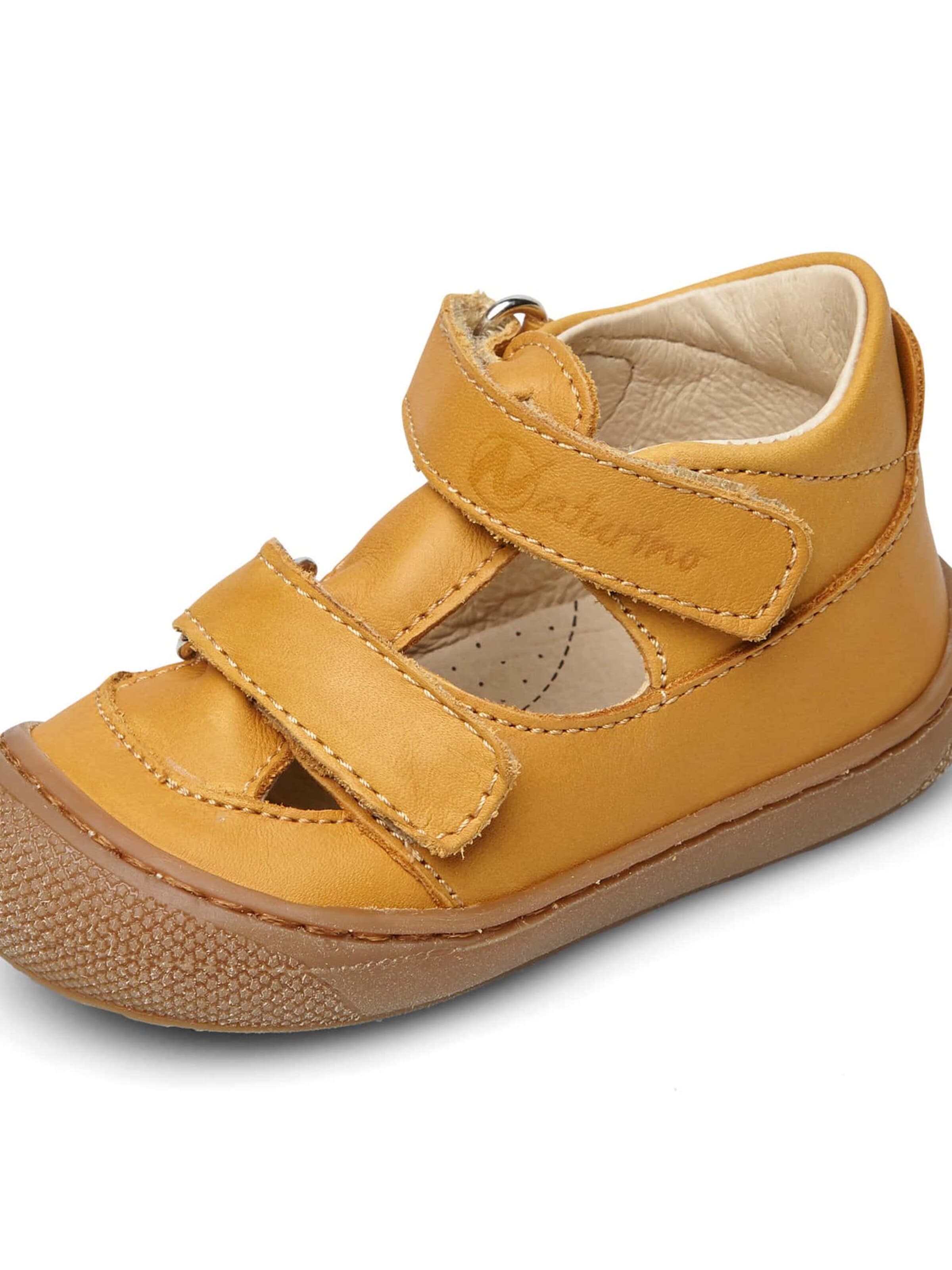 NATURINO Open shoes 'PUFFY' in Orange: front