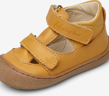 NATURINO Open shoes 'PUFFY' in Orange: front