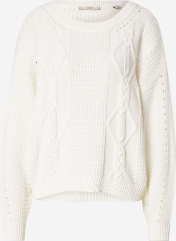 ESPRIT Sweater in White: front