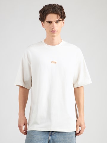 T-Shirt 'Nalono' HUGO en blanc