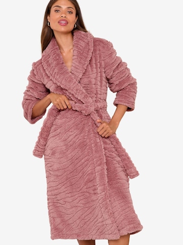 Lipsy Dlhý župan - Ružová: predná strana