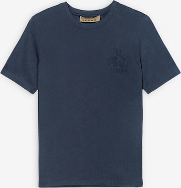 Trussardi - Camiseta en azul: frente
