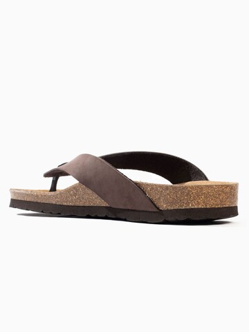 Bayton Teenslippers 'Lucca' in Bruin