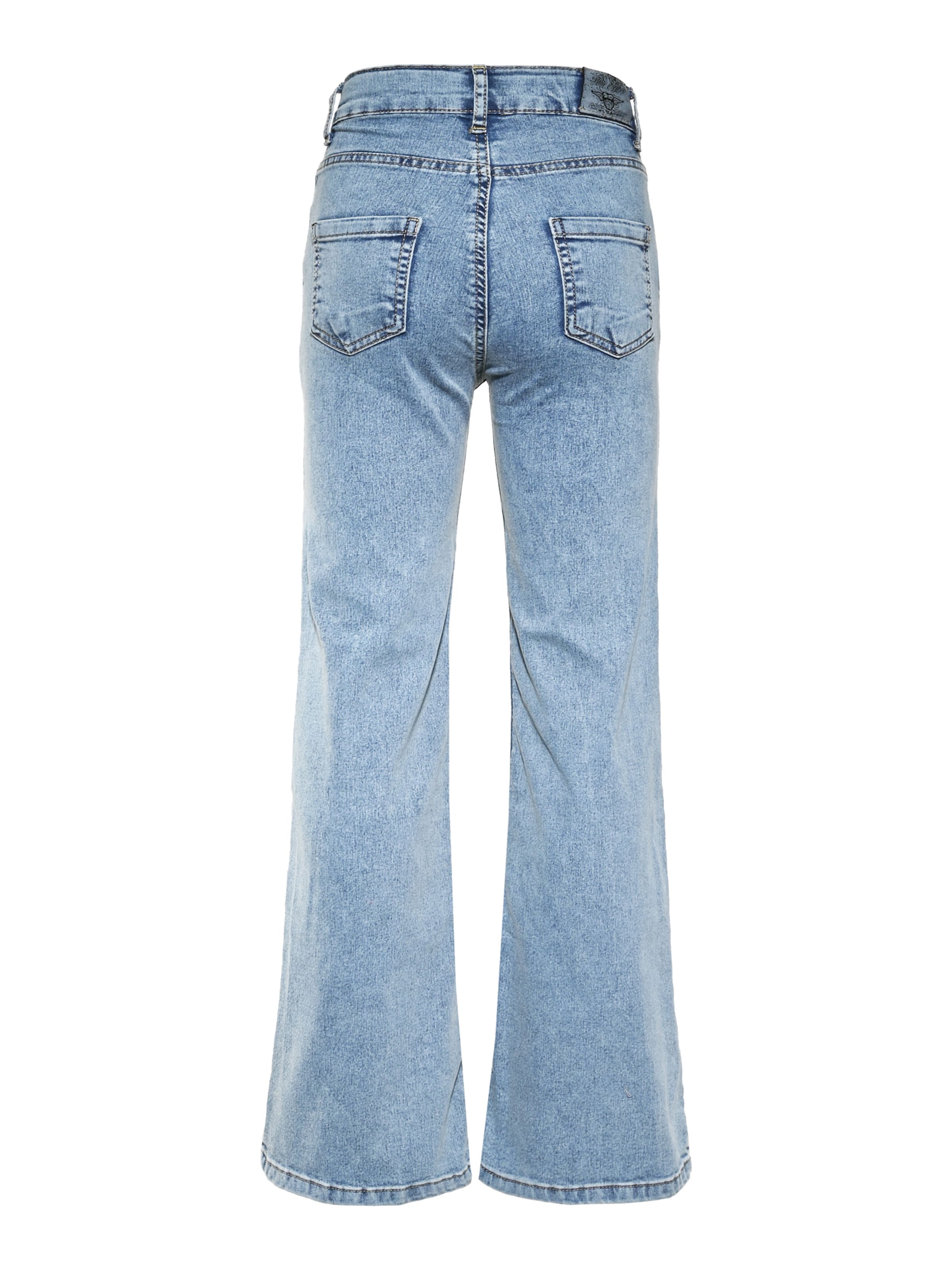 BLUE EFFECT Широкий Джинсы в Синий