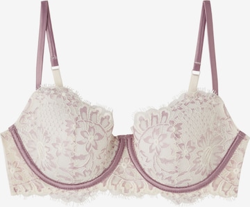 INTIMISSIMI Balconette BH 'SOFIA SECRET GARDEN' in Weiß: predná strana