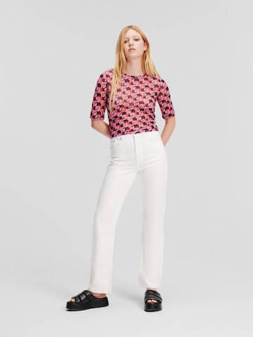 Regular Jean KARL LAGERFELD JEANS en blanc