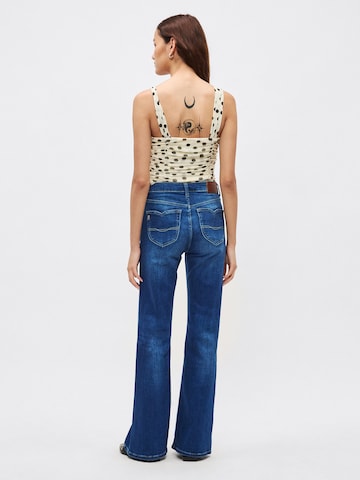 évasé Jean 'Willa' Pepe Jeans en bleu