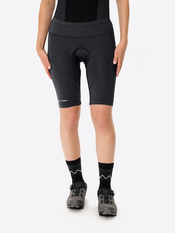 VAUDE Skinny Workout Pants 'Matera' in Black: front