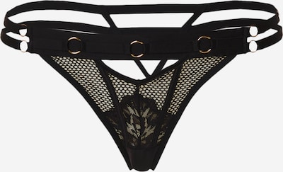 Hunkemöller String in schwarz, Produktansicht