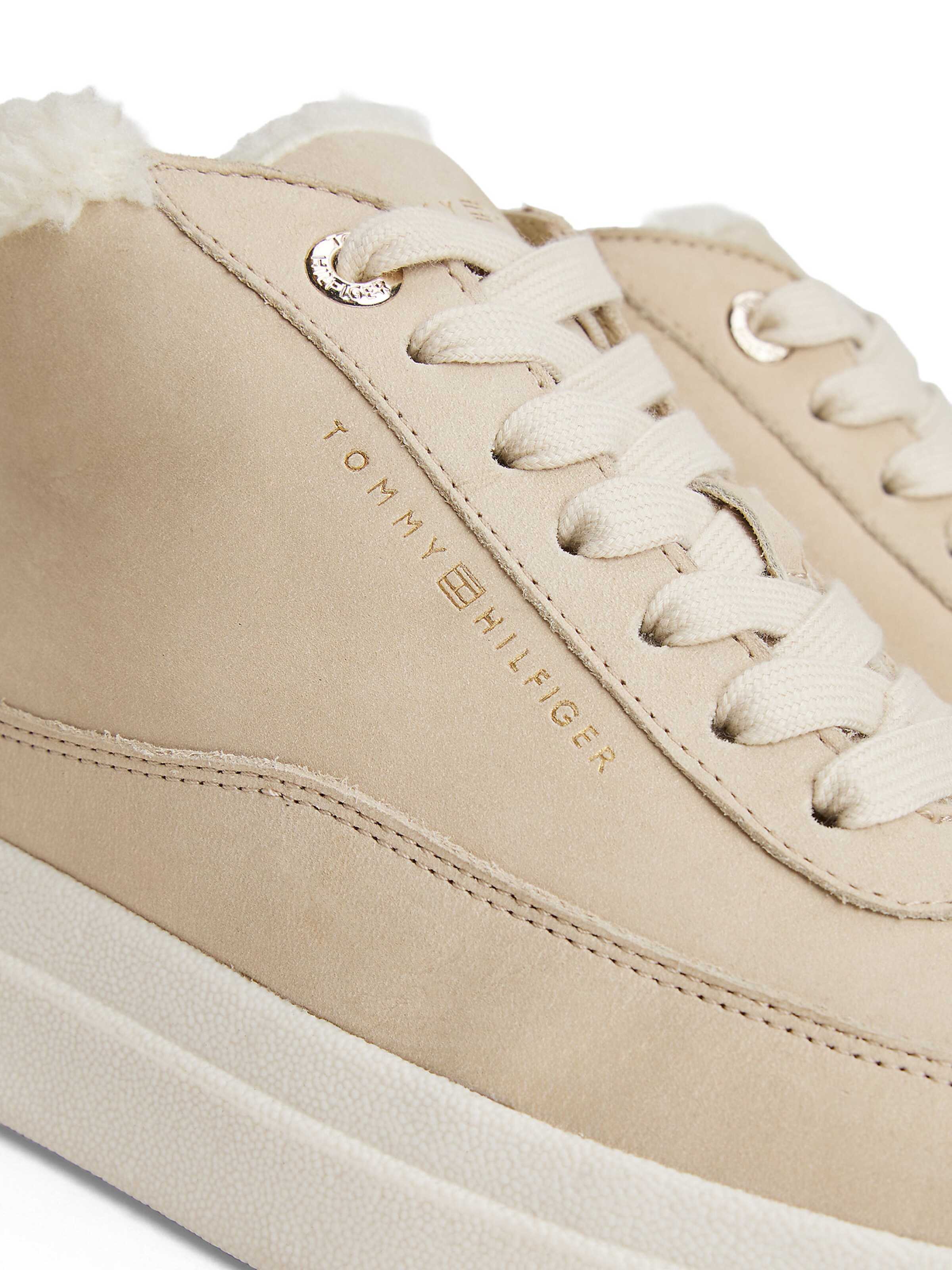 TOMMY HILFIGER Sneakers laag in Beige