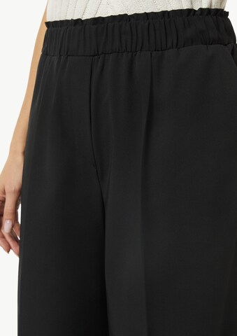 COMMA Loose fit Pleat-Front Pants in Black