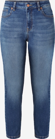 TATUUMSlimfit Traperice - plava boja: prednji dio