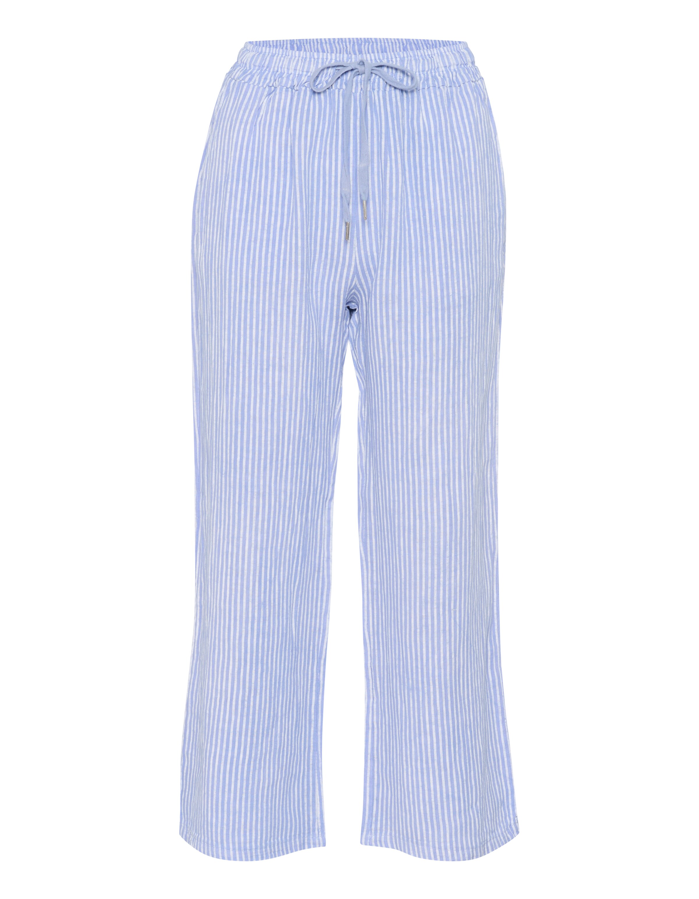 SOAKED IN LUXURY Loosefit Hose in Blau: Vorderseite