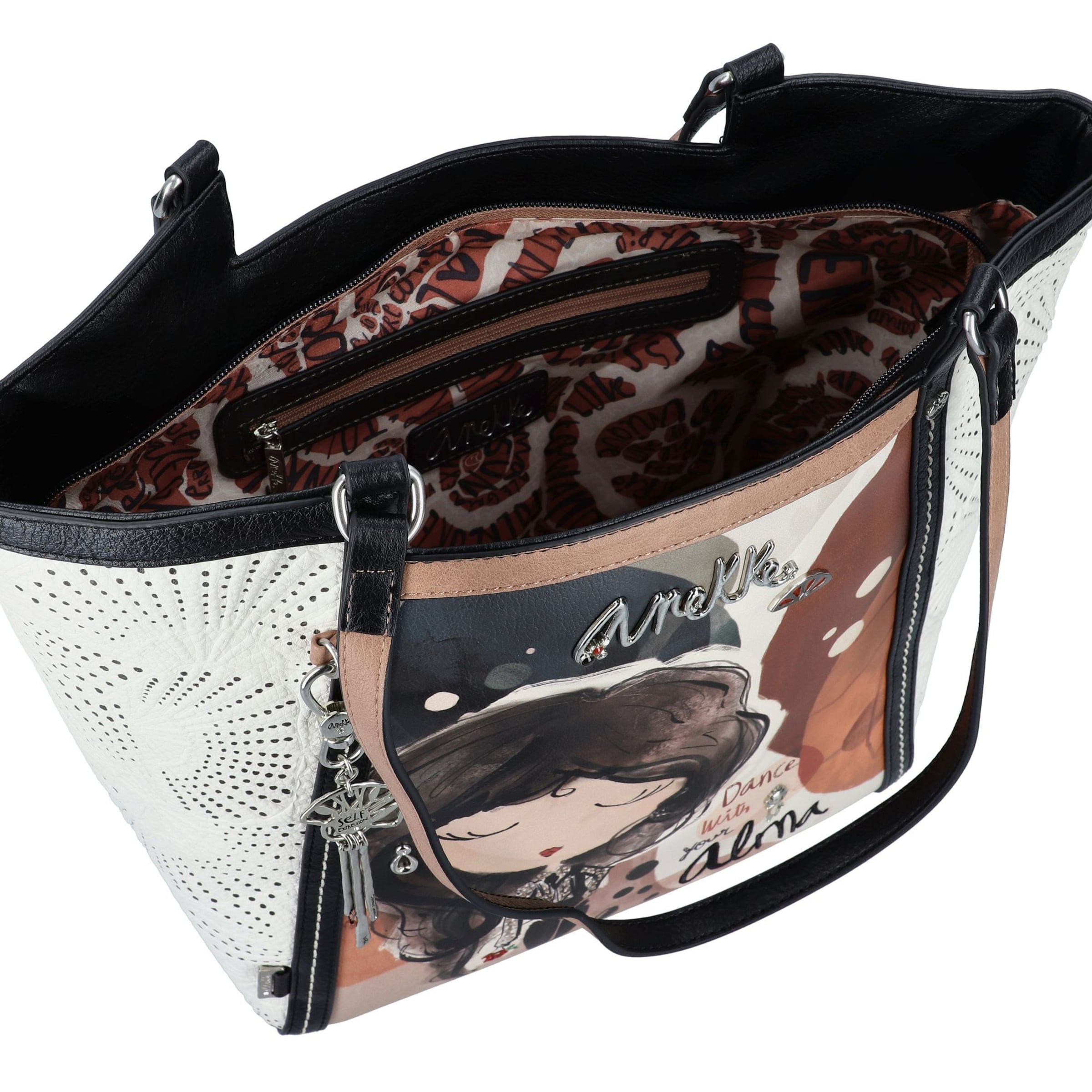 Anekke Shopper in Weiß