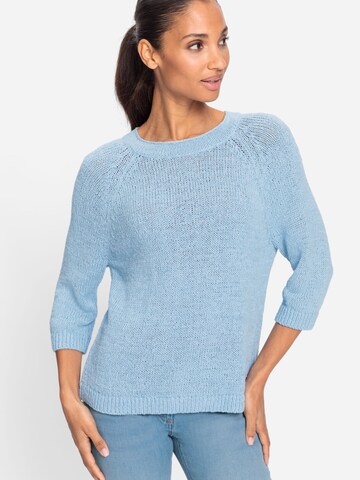 Pull-over Olsen en bleu : devant