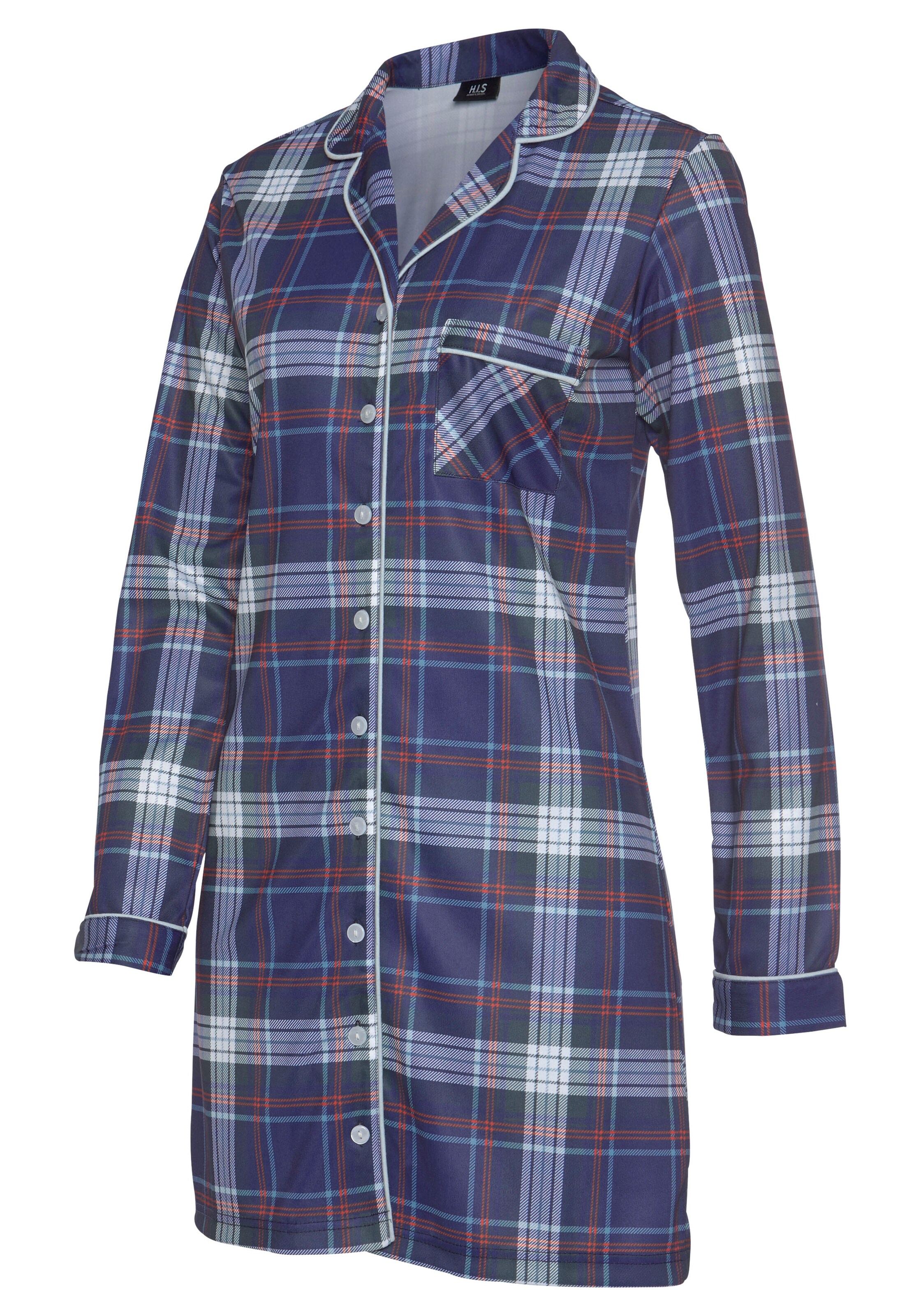 H.I.S Nachthemd in Blau