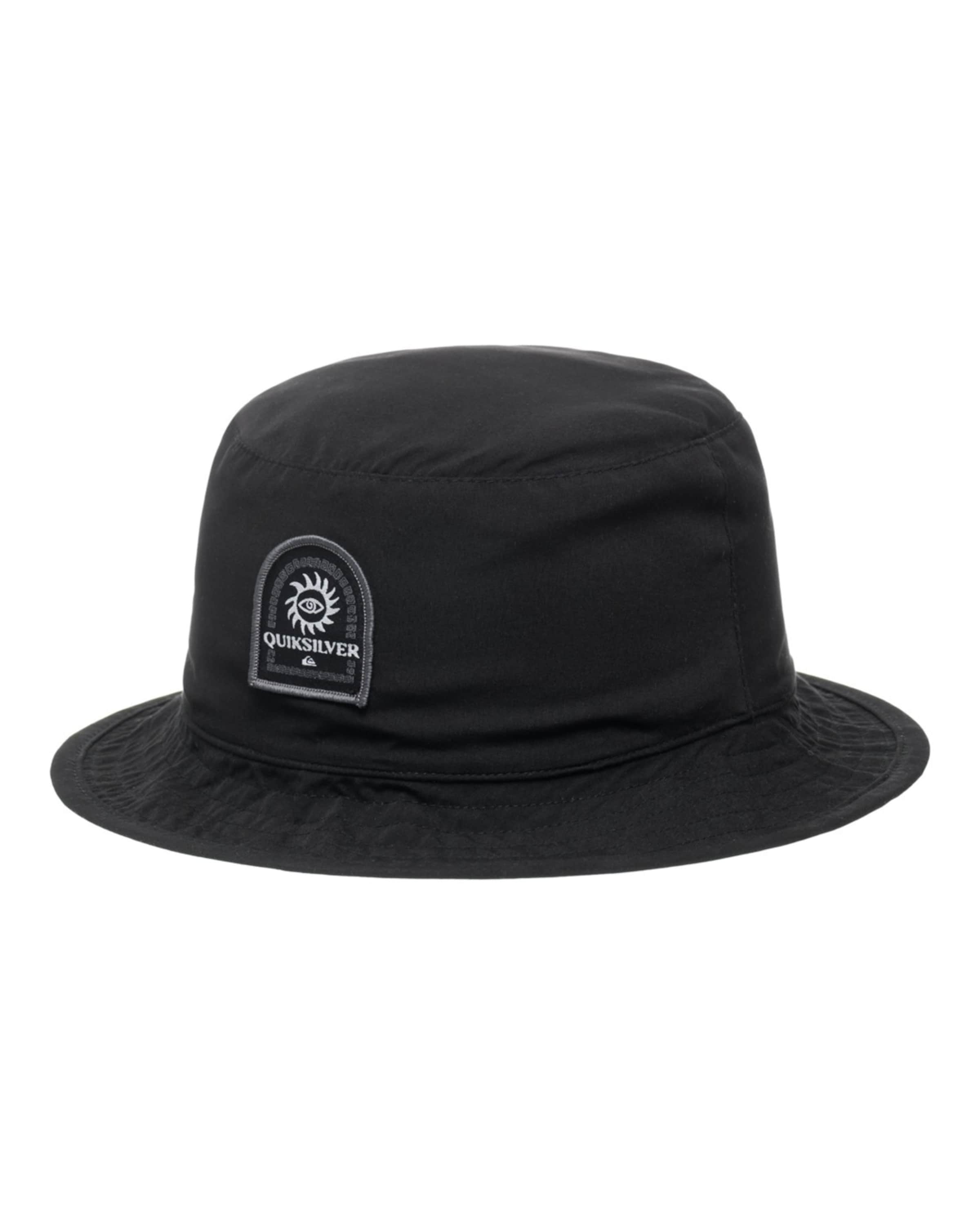 Chapeau 'Flipped Out' QUIKSILVER en noir : devant