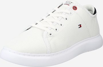 Sneaker low de la TOMMY HILFIGER pe alb: față