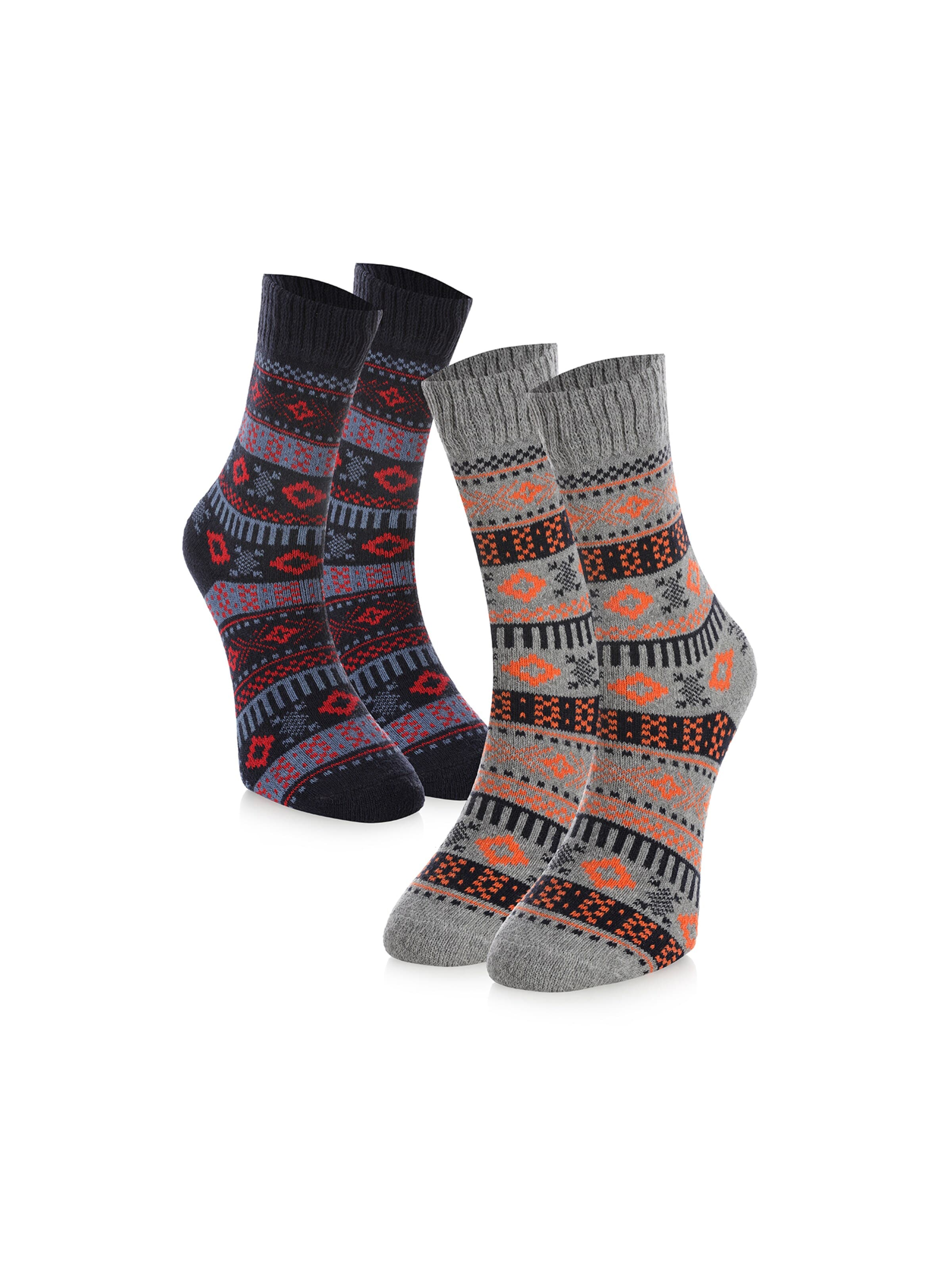 Crea Socks Sokken 'Winter' in Blauw: voorkant