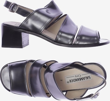 SALAMANDER Sandals & High-Heeled Sandals in 40,5 in Silver: front