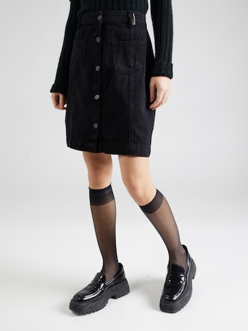 Eight2Nine Skirt in Black: front