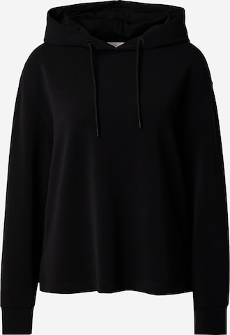 s.Oliver Sweatshirt in Schwarz: predná strana