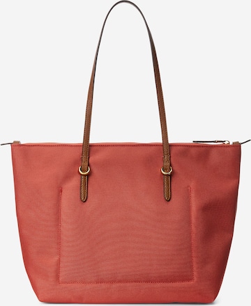 Lauren Ralph Lauren Nakupovalna torba 'Keaton' | oranžna barva