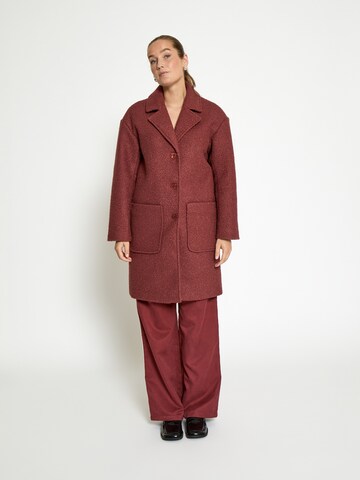 DESIRES Mantel 'Ivana' in Braun: Vorderseite