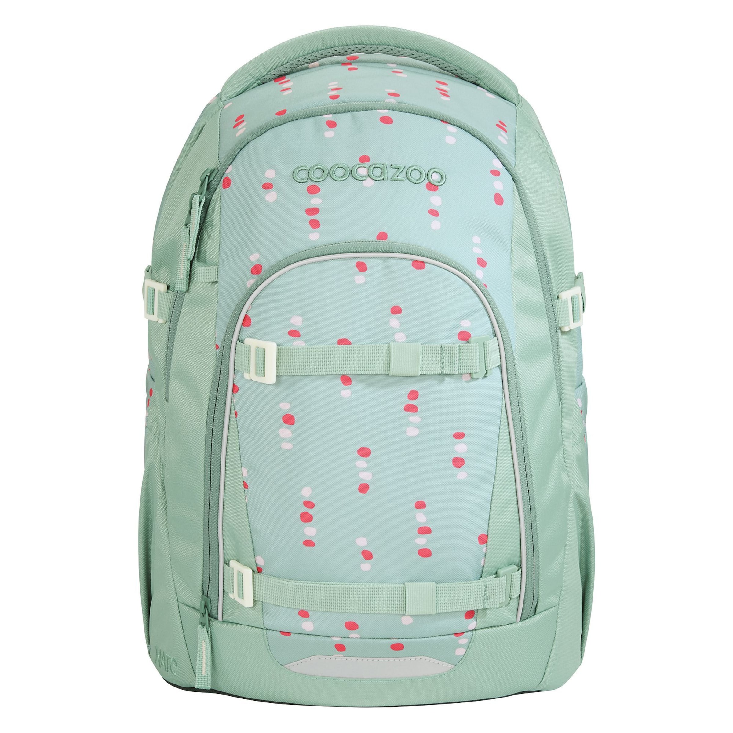 Coocazoo Rucksack 'Mate' in Grün: Vorderseite