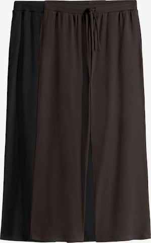 ruda The Set Plačios klešnės Kelnės: priekis