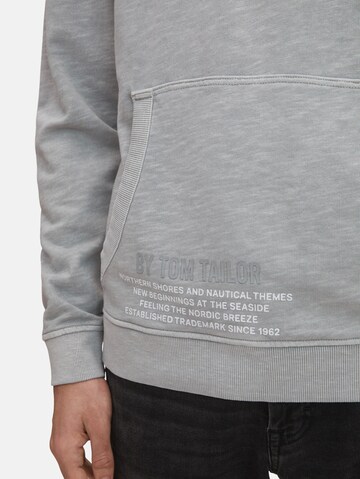 TOM TAILOR Sweatshirt in Grau