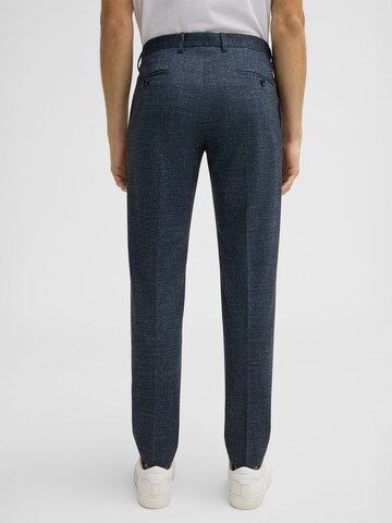 STRELLSON Slim fit Trousers 'Kynd' in Blue