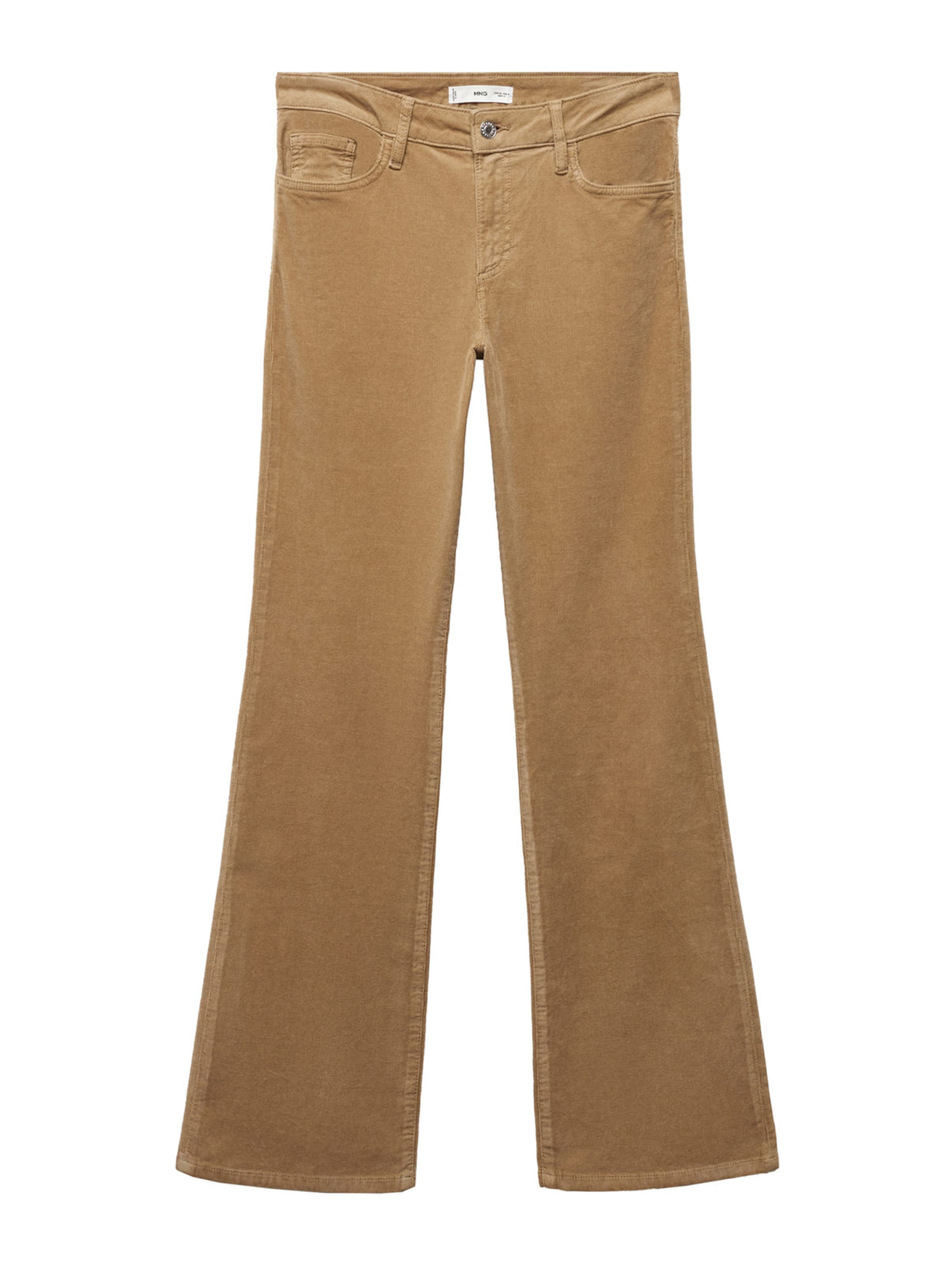 regular Pantaloni 'Fionap' di MANGO in marrone: frontale