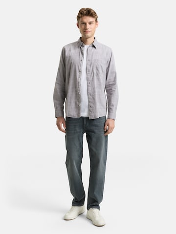 TOM TAILOR Regular fit Overhemd in Grijs