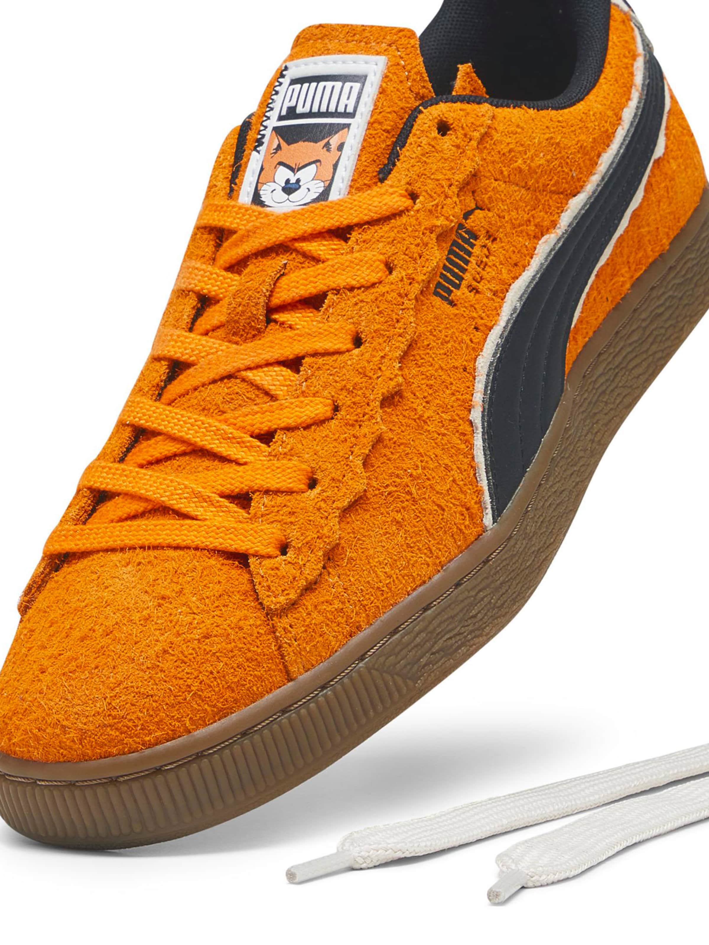 Puma platform orange hotsell