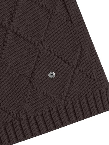 BURLINGTON Schal 'Argyle Accent'‌‌‌‌‌‌ in Braun