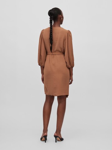 VILA Dress 'SURASHIL' in Brown