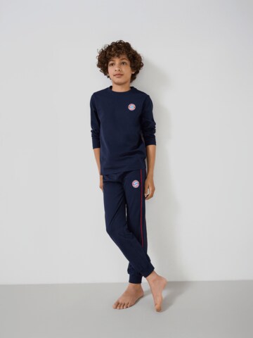 FC BAYERN MÜNCHEN Pajamas in Blue